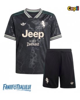Juventus Echipament de Fotbal Replică 2025-26 Copii Treilea (+ Șorturi)